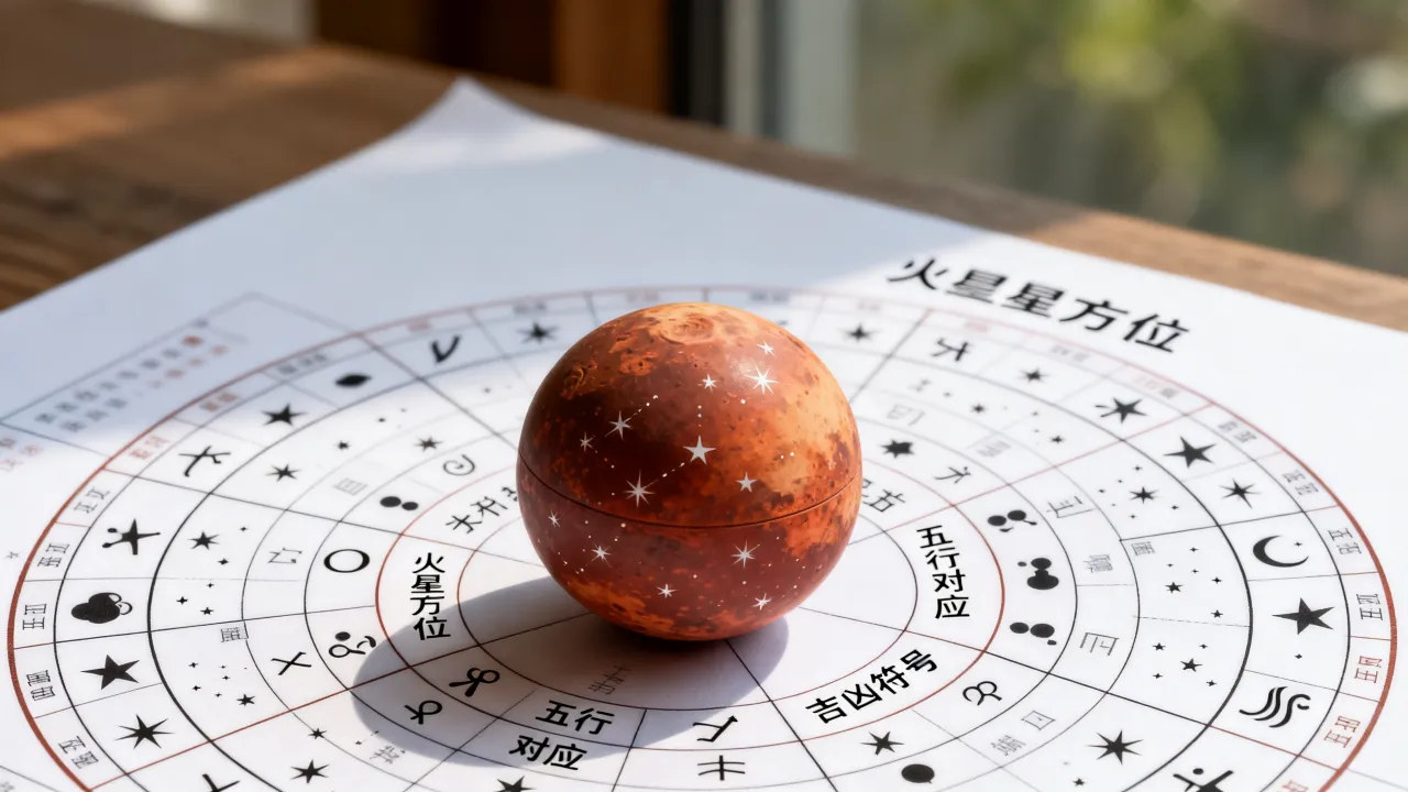 怎么看火星吉凶详解图？火星吉凶详解图怎么看