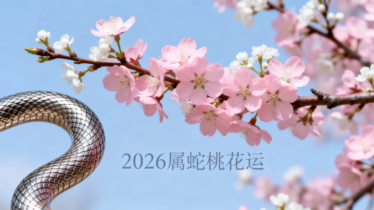 属蛇的26年桃花运怎么样,2026属蛇桃花运好吗 属蛇的26年桃花运怎么样,2026属蛇桃花运好吗