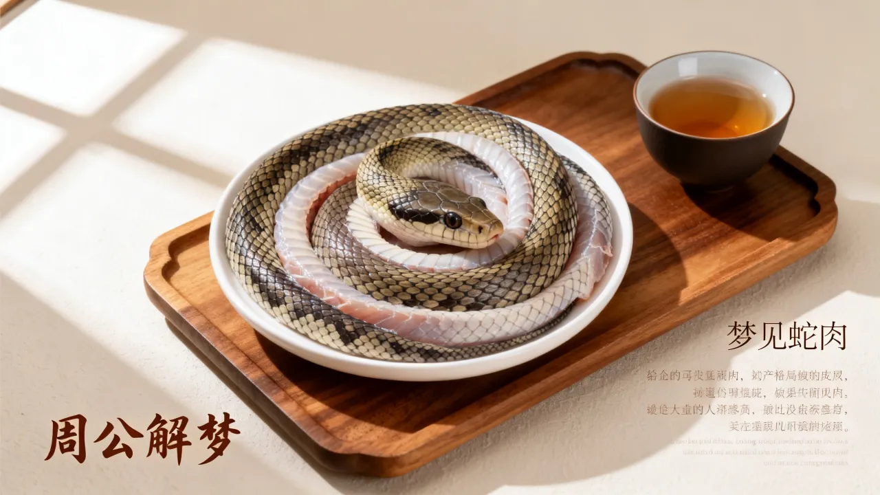 梦见蛇肉是什么意思?周公解梦做梦梦到蛇肉预兆好坏? 梦见蛇肉是什么意思?周公解梦做梦梦到蛇肉预兆好坏?