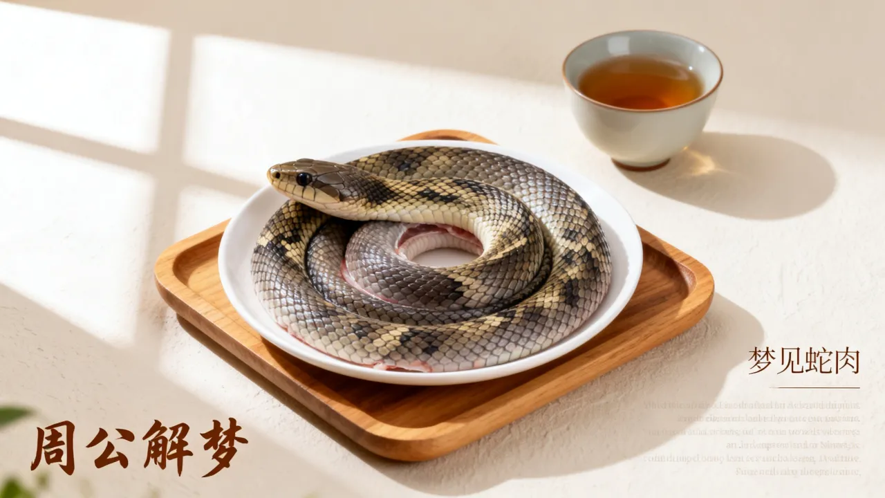 梦见蛇肉是什么意思?周公解梦做梦梦到蛇肉预兆好坏? 梦见蛇肉是什么意思?周公解梦做梦梦到蛇肉预兆好坏?
