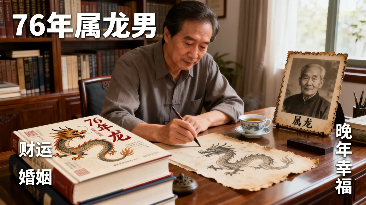 76年属龙男的一生命运如何?属龙男人的财运和婚姻晚年幸福吗 76年属龙男的一生命运如何?属龙男人的财运和婚姻晚年幸福吗