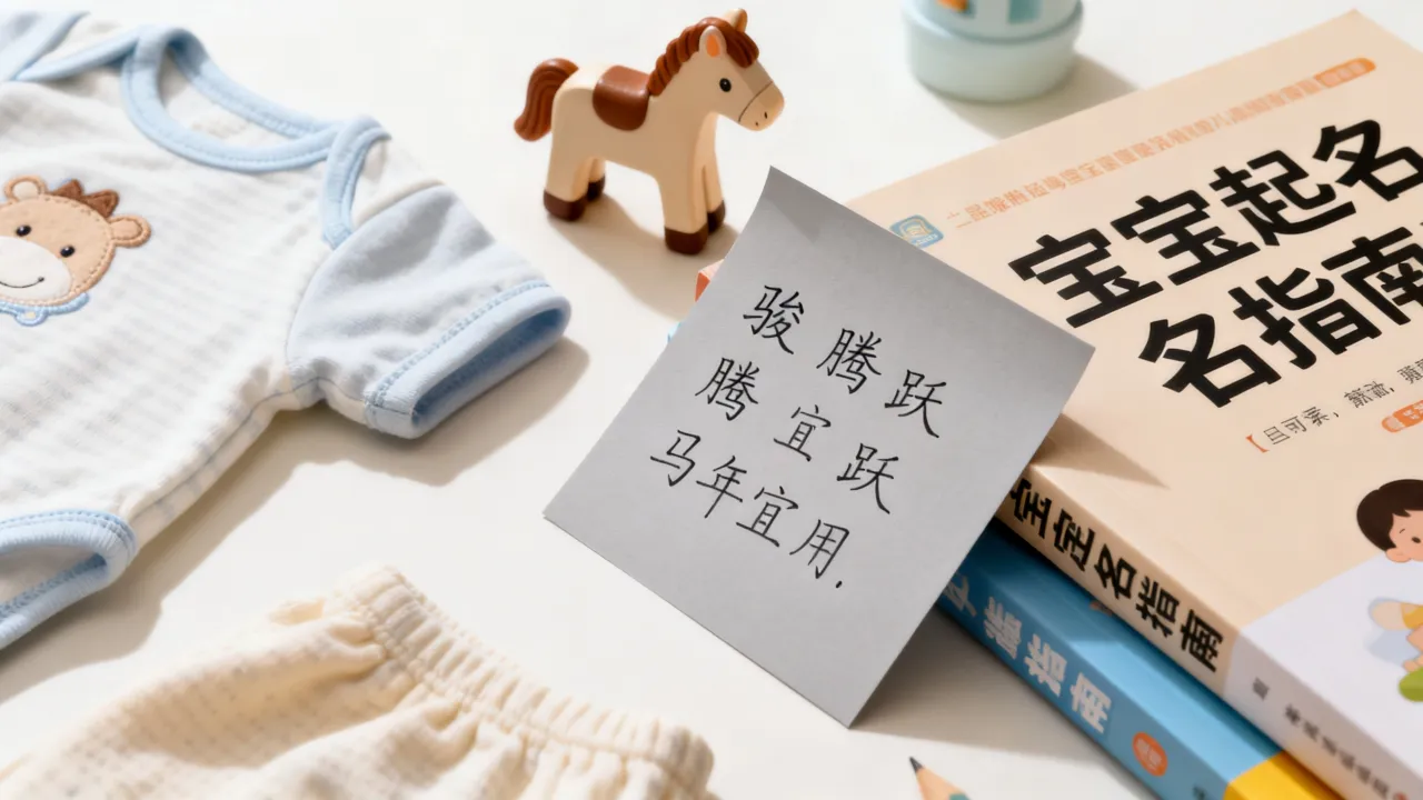 马宝宝起名怎么起，马年宝宝起名大全有哪些宜用字？