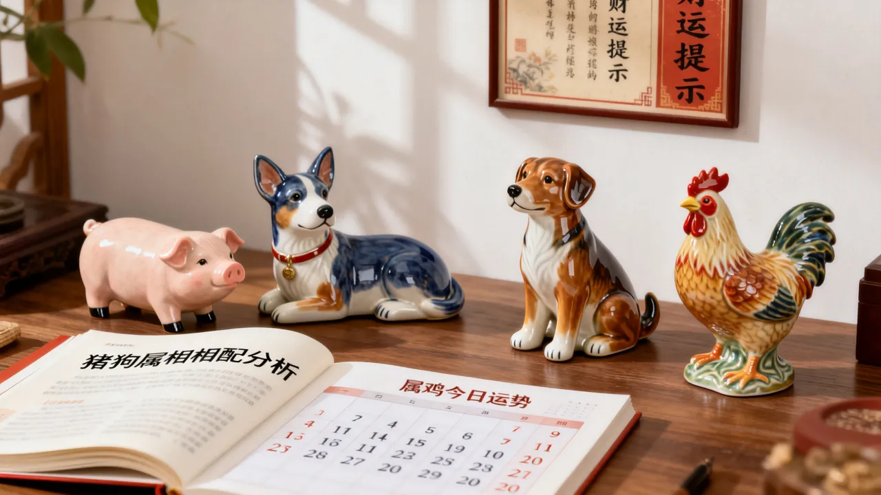 猪狗属相相配吗,属鸡今日运势和财运如何? 猪狗属相相配吗,属鸡今日运势和财运如何?