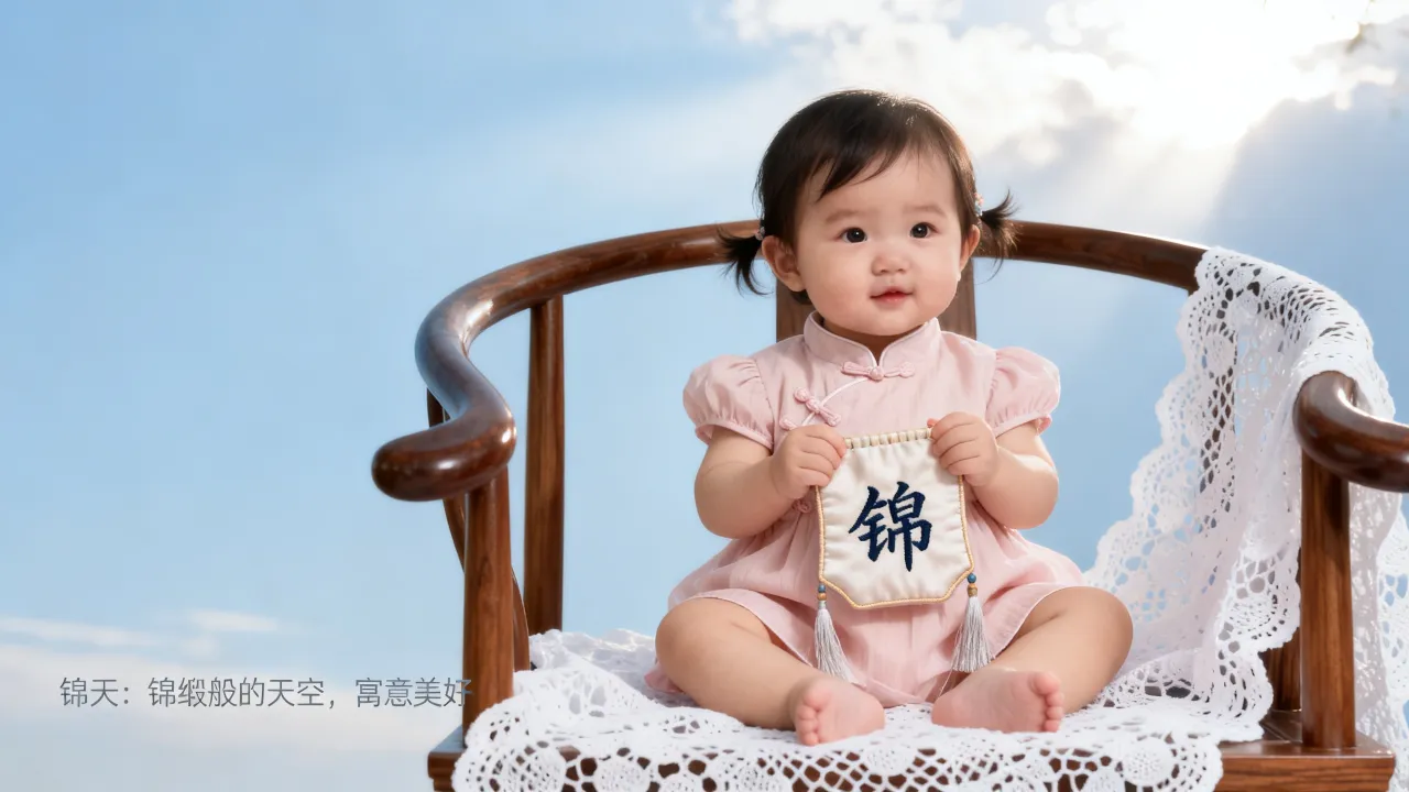 女宝宝起名锦天怎么样，锦天这个名字适合女孩吗？