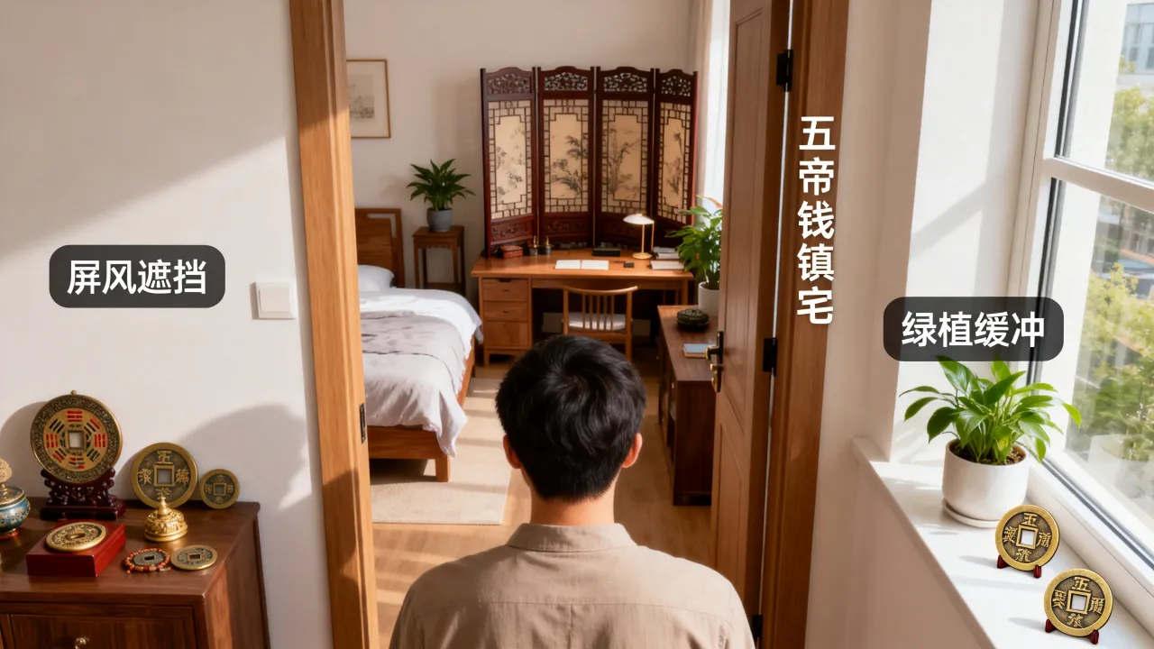 背对门风水怎么调吉凶，背对门风水化解方法有哪些？