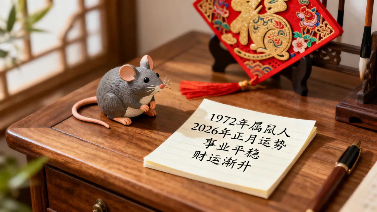 1972年属鼠人2026年农历正月运势如何,属鼠2026年正月运程详解? 1972年属鼠人2026年农历正月运势如何,属鼠2026年正月运程详解?
