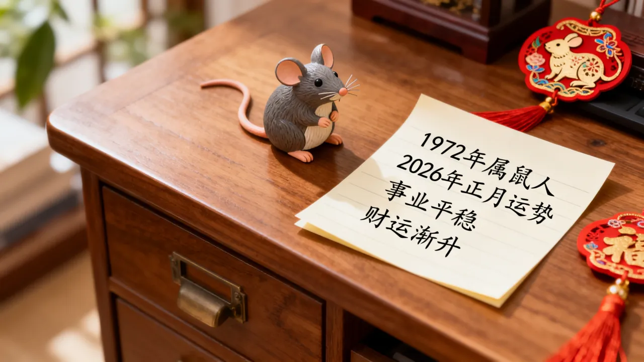 1972年属鼠人2026年农历正月运势如何,属鼠2026年正月运程详解? 1972年属鼠人2026年农历正月运势如何,属鼠2026年正月运程详解?