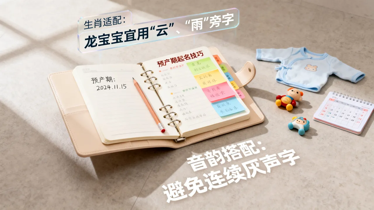 宝宝预产期怎么起名，预产期起名有什么讲究和技巧？