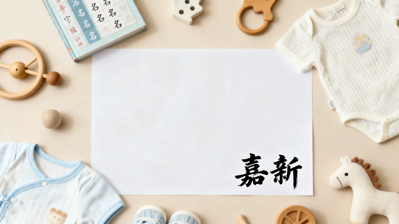 宝宝起名嘉新怎么样，嘉新名字寓意和五行吉凶详解