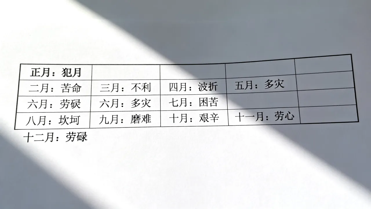 属狗女几月出生命最苦？农历月份犯月表
