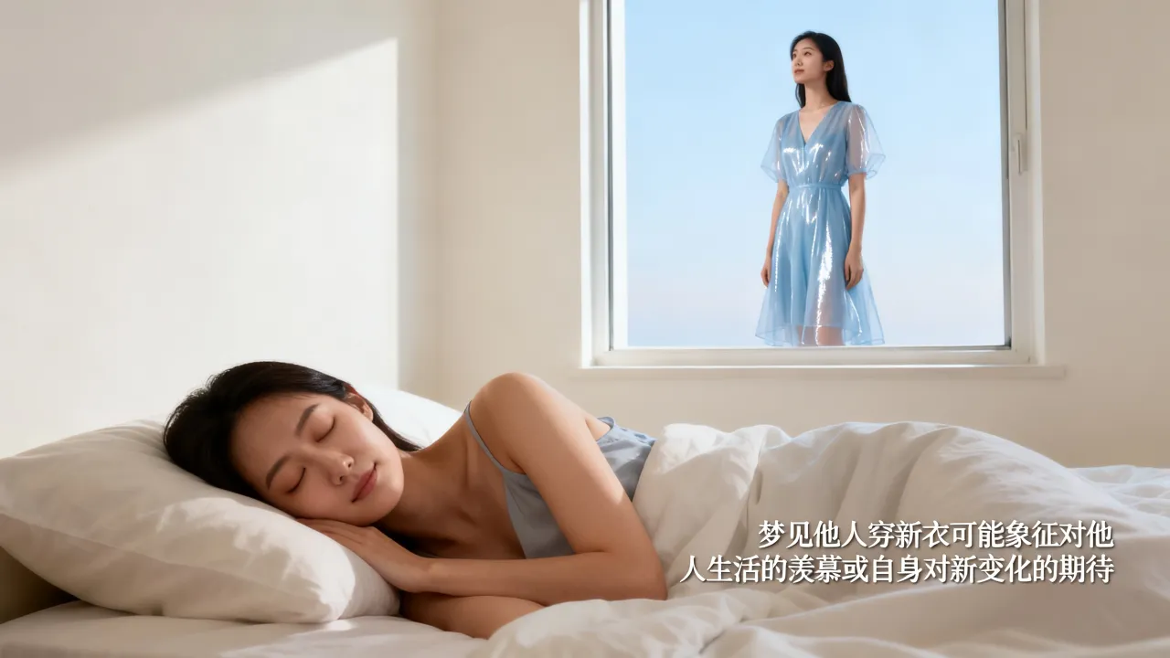 梦见别人的新衣服是什么启示，梦见别人穿新衣服预示什么征兆