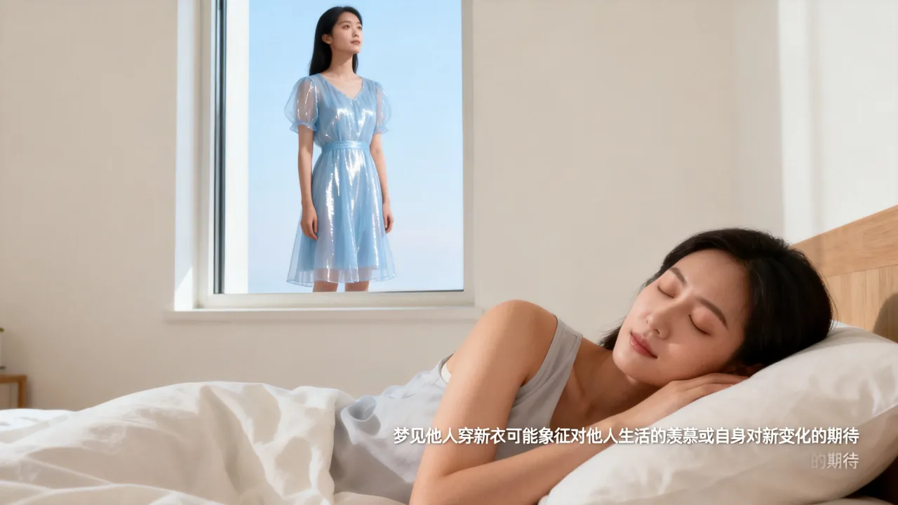 梦见别人的新衣服是什么启示，梦见别人穿新衣服预示什么征兆