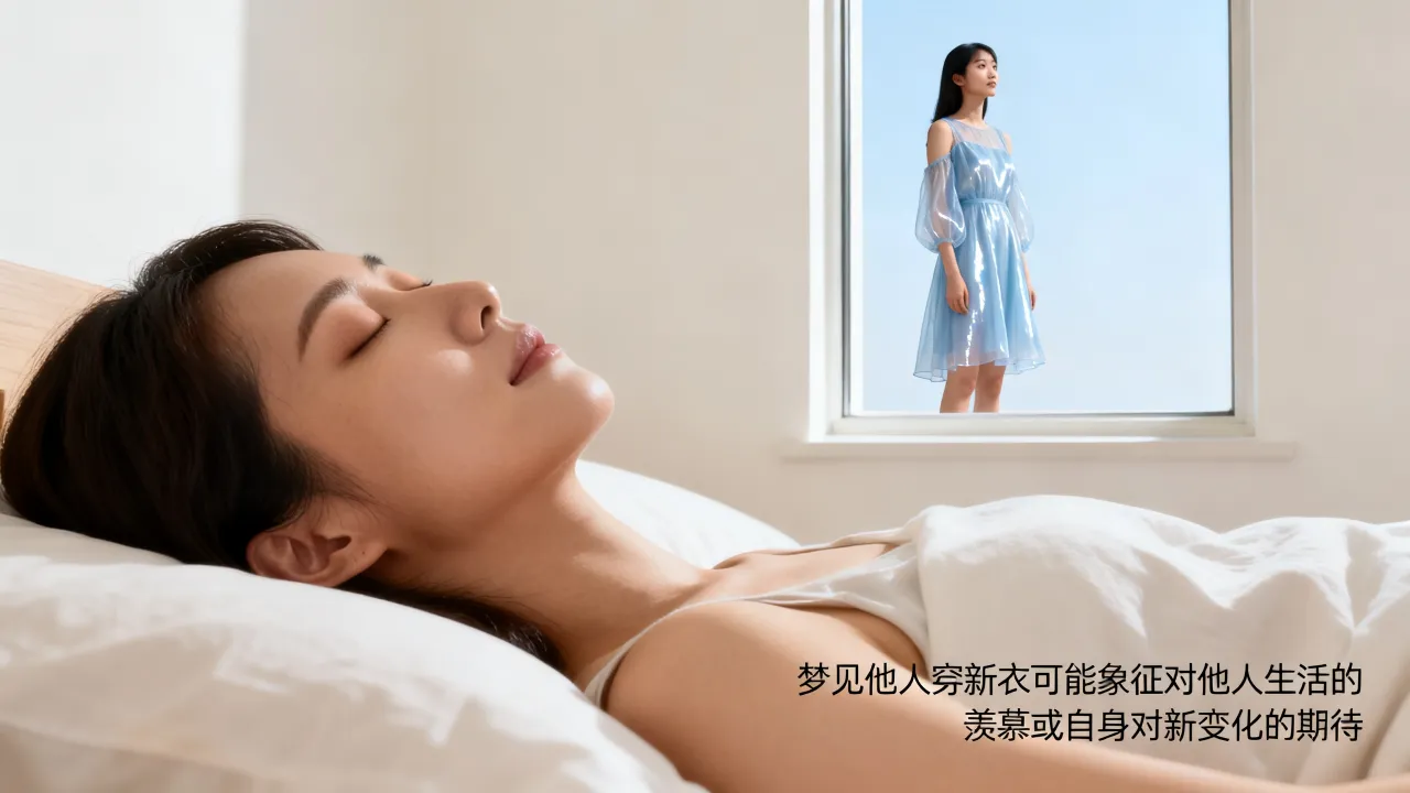梦见别人的新衣服是什么启示，梦见别人穿新衣服预示什么征兆