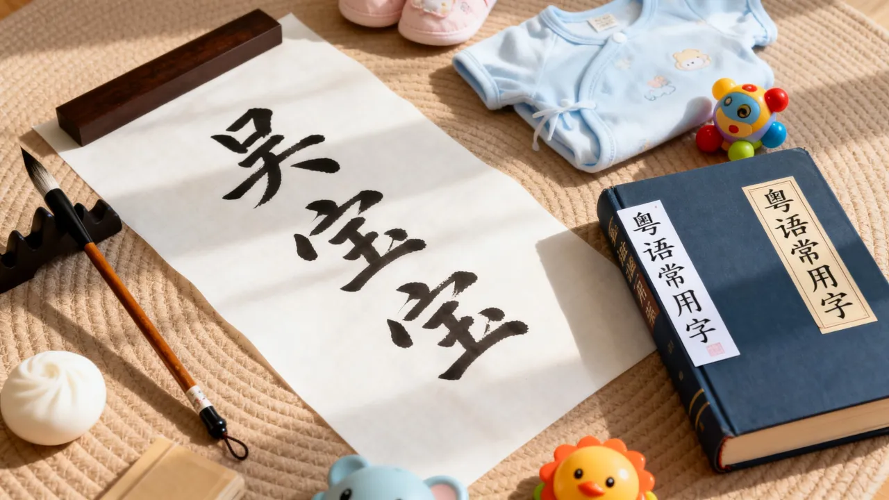 吴宝宝起名粤语怎么写，粤语起名常用字大全