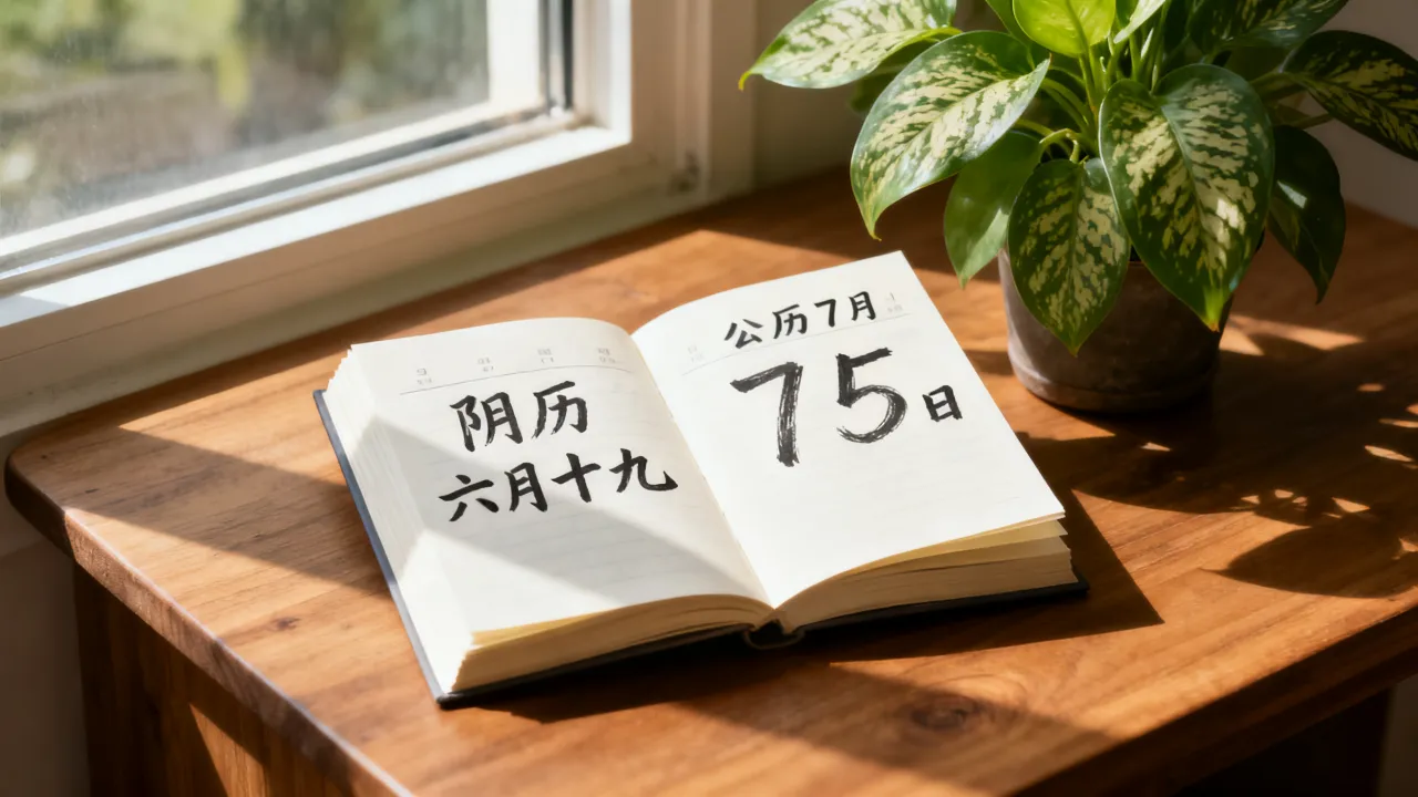 阴历六月十九阳历多少,农历六月十九是公历几号? 阴历六月十九阳历多少,农历六月十九是公历几号?