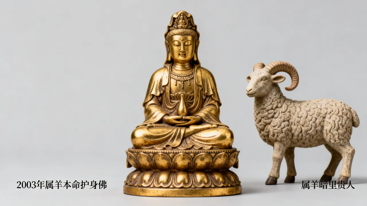 2003年属羊本命护身佛是什么?属羊的暗里贵人是什么 2003年属羊本命护身佛是什么?属羊的暗里贵人是什么