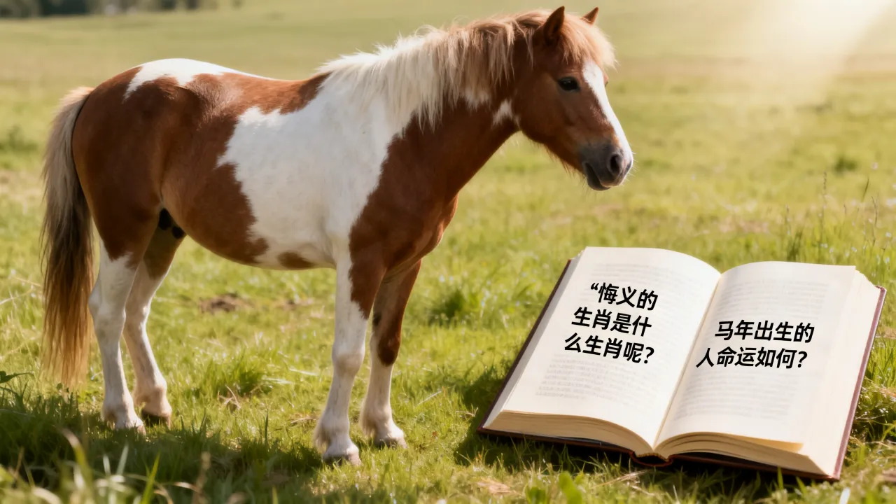 悔义的生肖是什么生肖呢，马年出生的人命运如何？