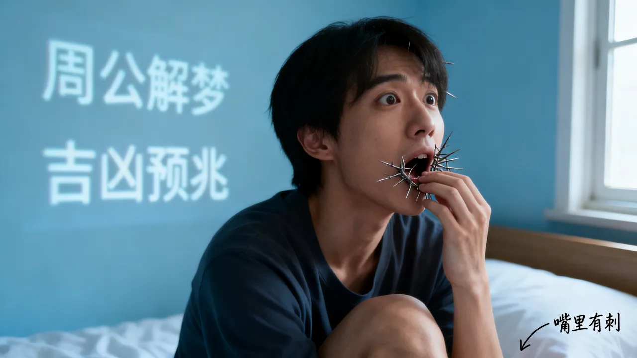 梦到了嘴里有刺啥意思,周公解梦寓意有何吉凶预兆? 梦到了嘴里有刺啥意思,周公解梦寓意有何吉凶预兆?