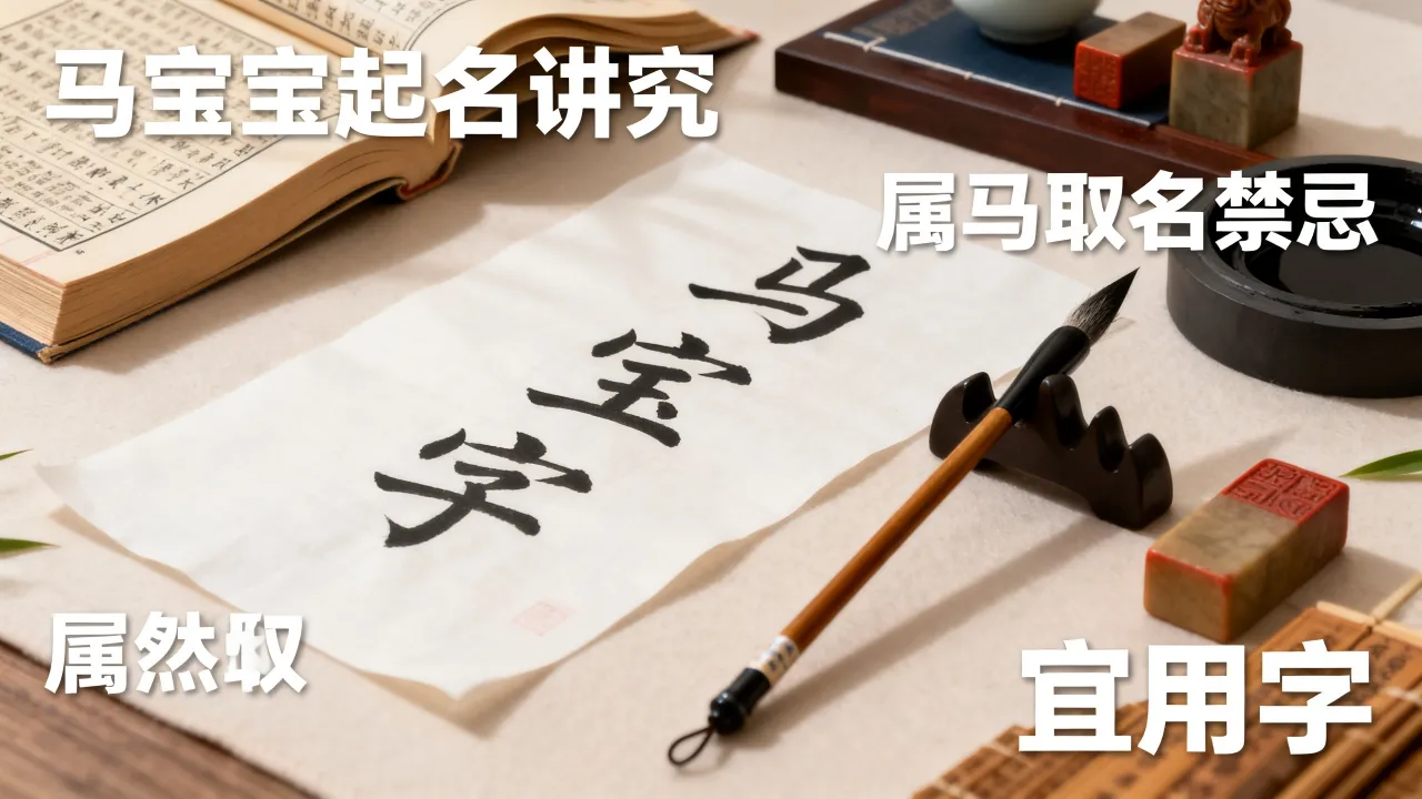 马宝宝起名讲究什么，属马宝宝取名禁忌与宜用字有哪些