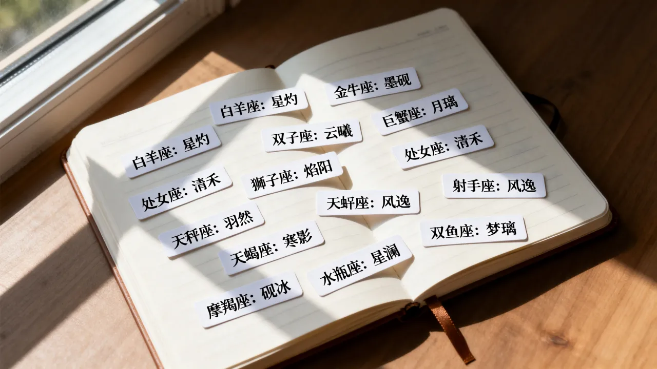 小说写十二星座名字怎么取,有哪些好听的名字? 小说写十二星座名字怎么取,有哪些好听的名字?