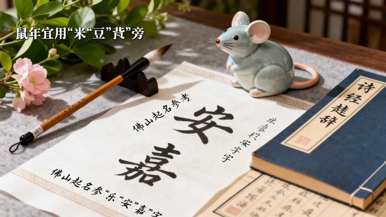 佛山鼠宝宝起名怎么起？鼠年宝宝取名宜用字有哪些？