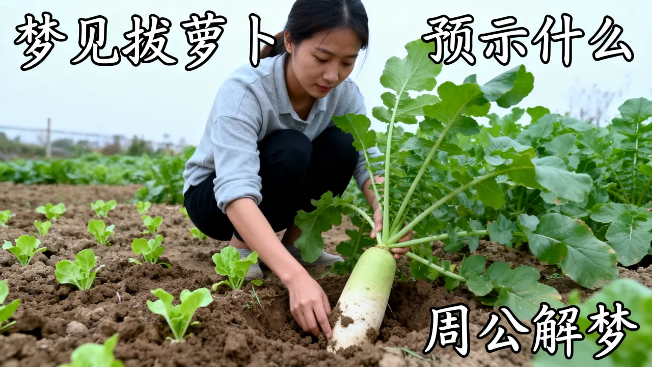 梦到拔萝卜预示什么,梦见拔萝卜是什么预兆周公解梦? 梦到拔萝卜预示什么,梦见拔萝卜是什么预兆周公解梦?