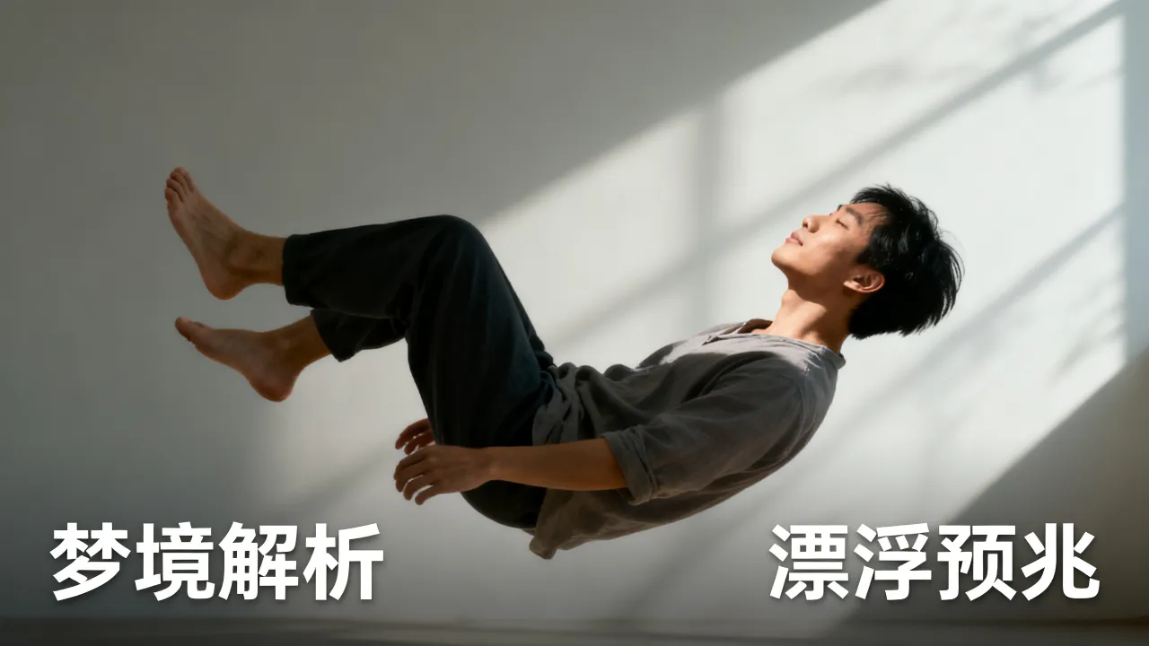 做梦梦见双脚离地悬空是什么预兆，梦到漂浮升空是怎么回事