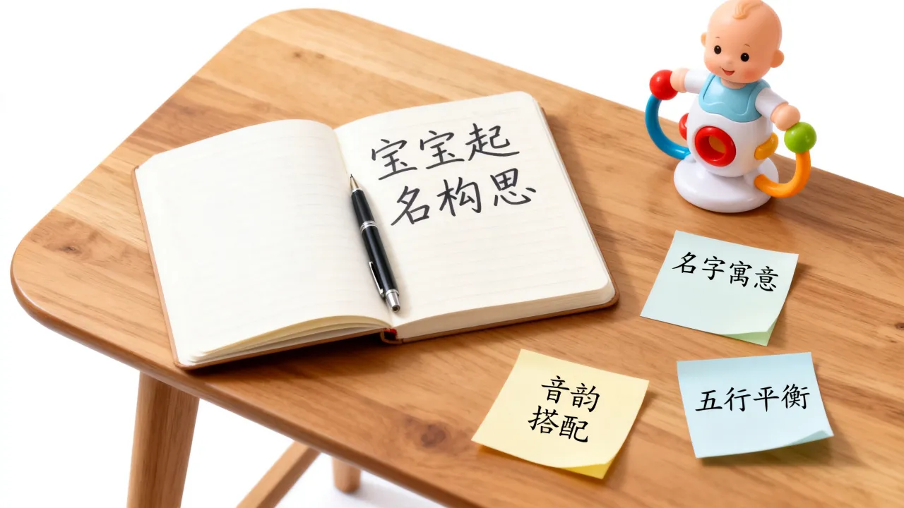 宝宝起名构思怎么写好，起名有哪些技巧呢？