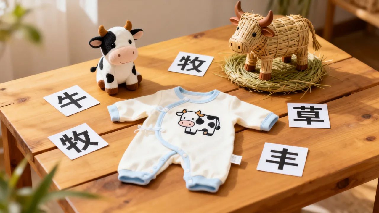 牛宝宝起名为什么好听，牛年宝宝取名宜用字有哪些？