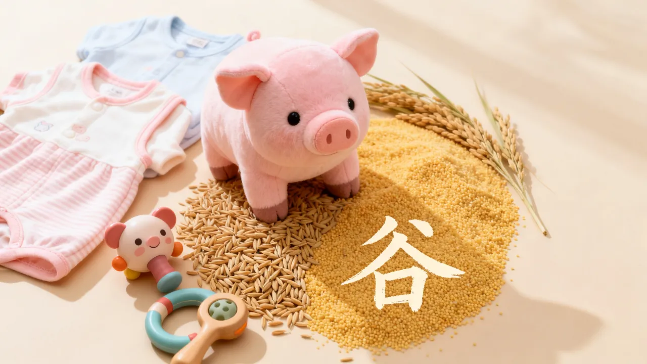 猪宝宝起名用谷怎么样,猪宝宝起名带谷字有什么寓意和禁忌? 猪宝宝起名用谷怎么样,猪宝宝起名带谷字有什么寓意和禁忌?
