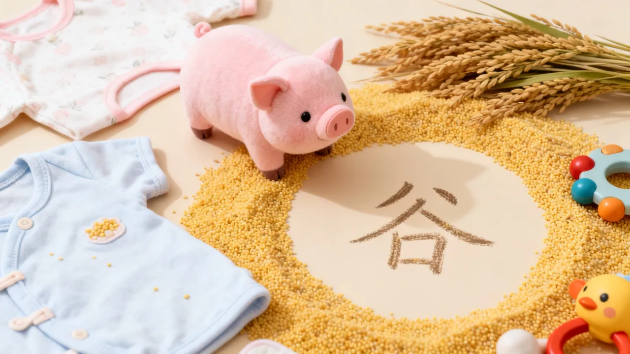 猪宝宝起名用谷怎么样,猪宝宝起名带谷字有什么寓意和禁忌? 猪宝宝起名用谷怎么样,猪宝宝起名带谷字有什么寓意和禁忌?