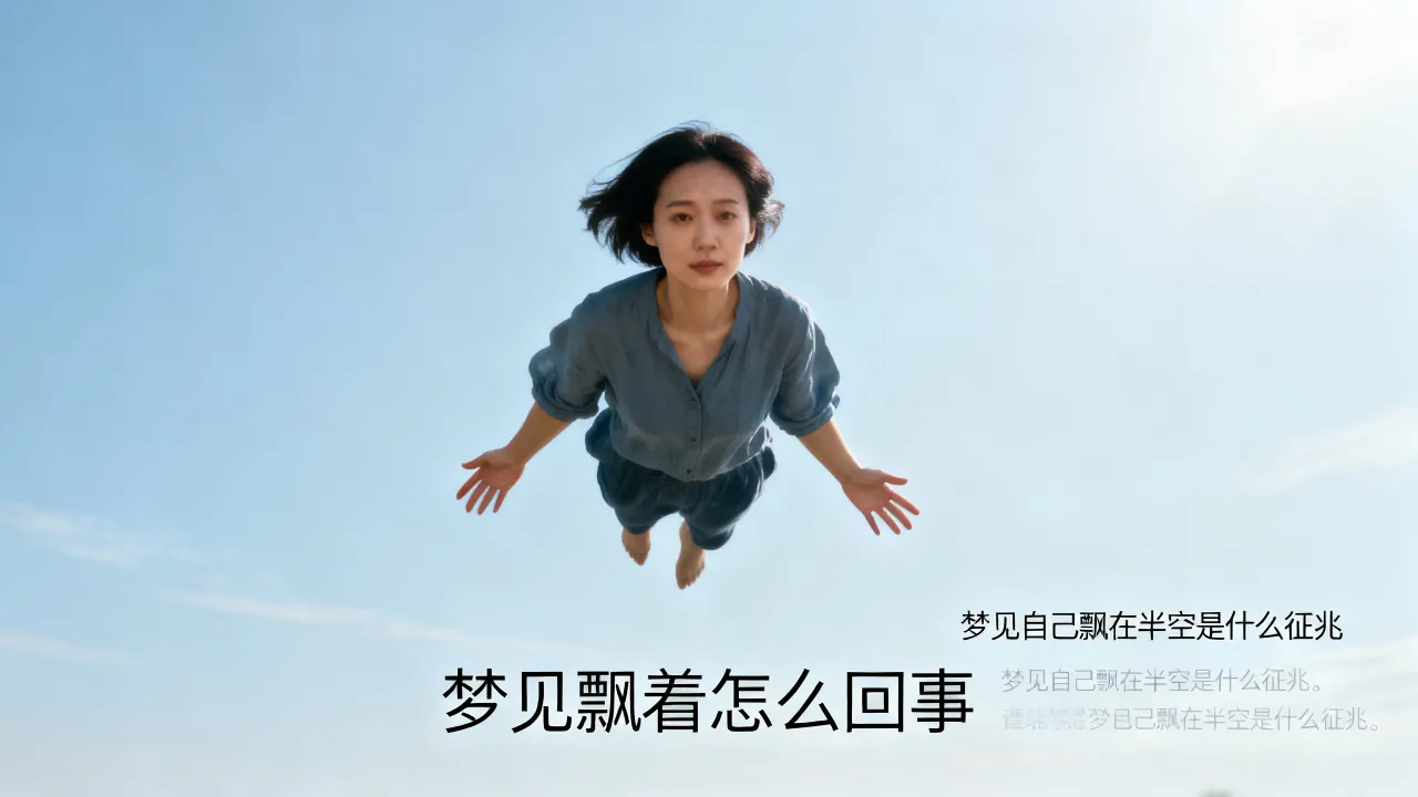 梦见飘着怎么回事,梦见自己飘在半空是什么征兆 梦见飘着怎么回事,梦见自己飘在半空是什么征兆