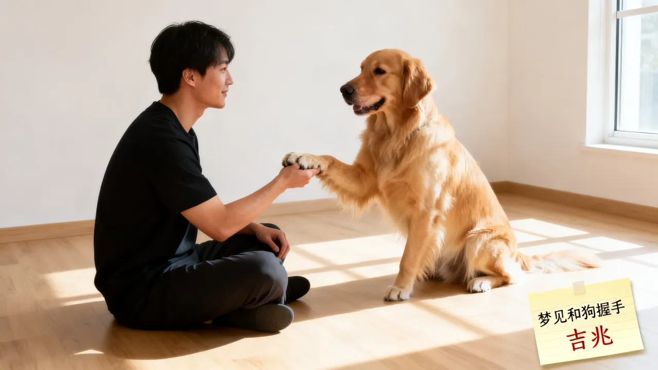 梦见和狗握手是好的征兆吗,梦到与狗握手预示什么吉凶 梦见和狗握手是好的征兆吗,梦到与狗握手预示什么吉凶