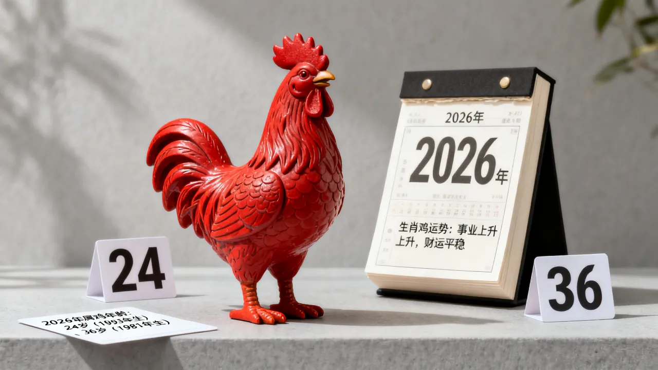 生肖鸡2026年运势及运程如何？属鸡的年龄多大？