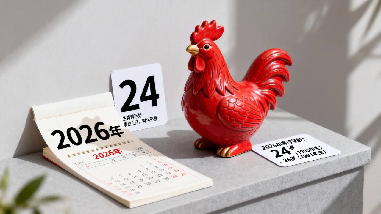 生肖鸡2026年运势及运程如何？属鸡的年龄多大？