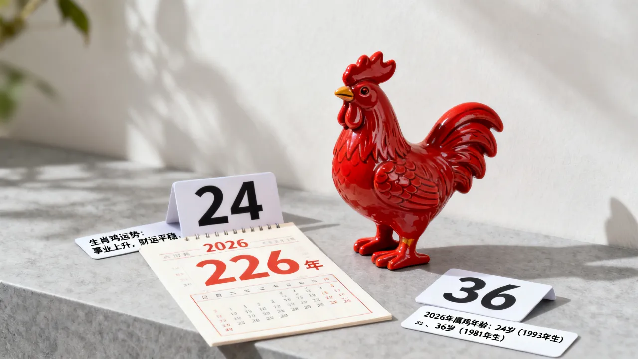 生肖鸡2026年运势及运程如何？属鸡的年龄多大？