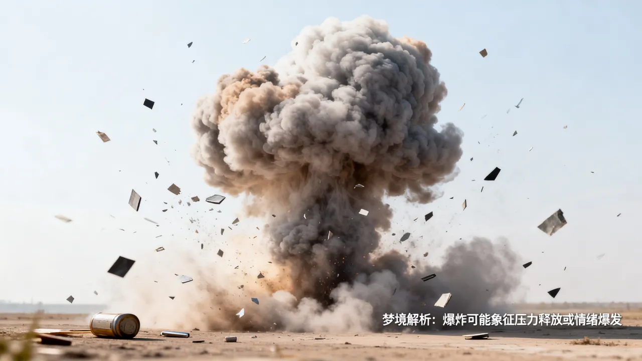 梦见爆炸是什么意思?做梦梦到爆炸预兆好坏,梦见爆炸有何征兆? 梦见爆炸是什么意思?做梦梦到爆炸预兆好坏,梦见爆炸有何征兆?
