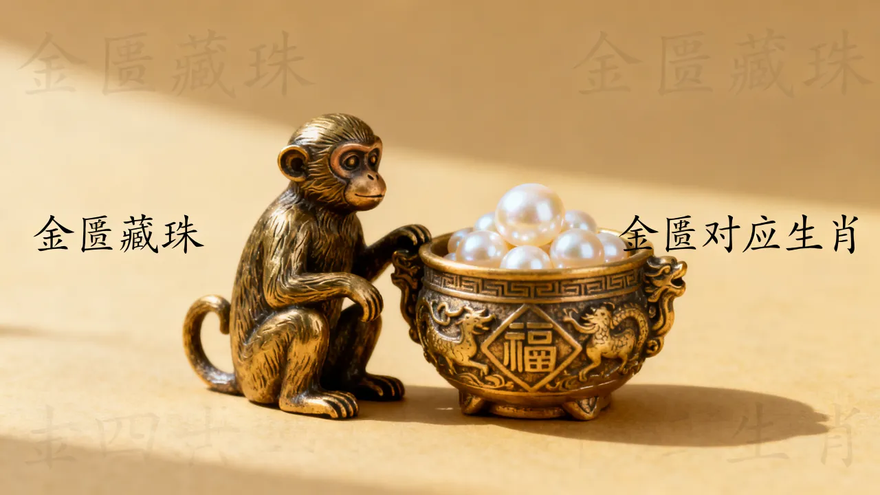 十二生肖的生肖是金匮藏珠吗，金匮对应哪个生肖？
