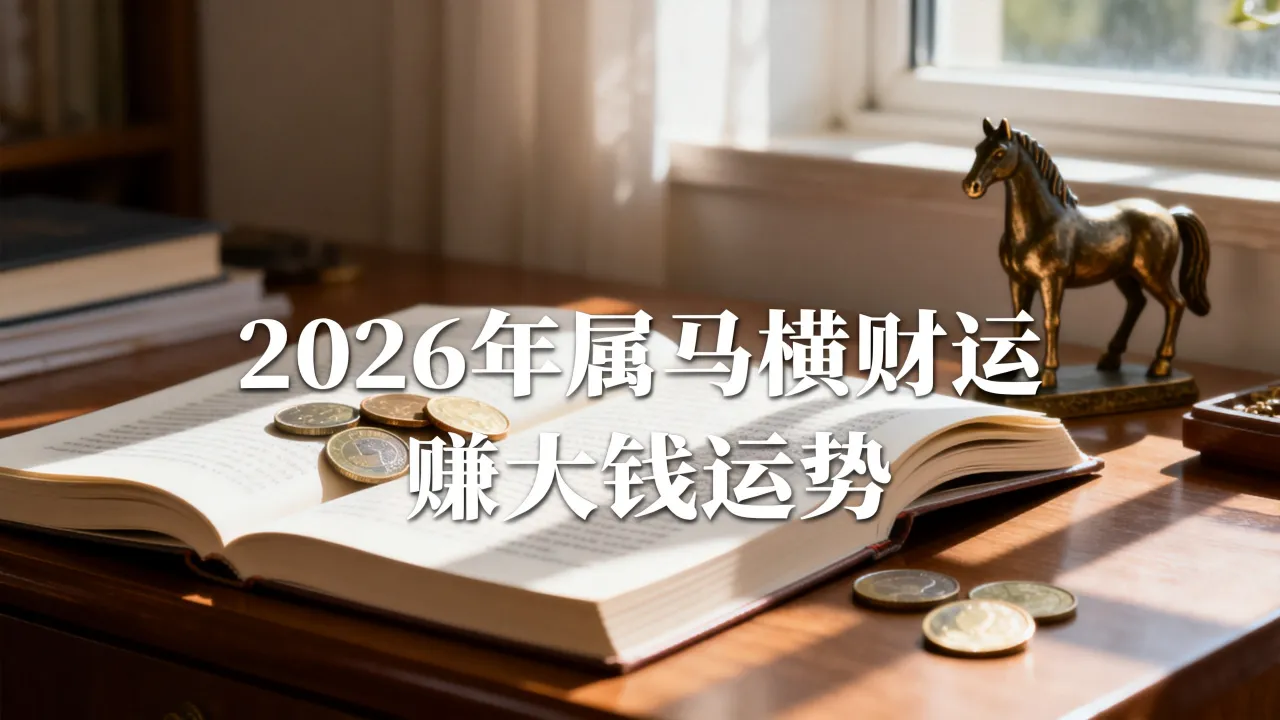 属马人2026年横财运好不好,2026年属马的运势怎么样能赚大钱吗 属马人2026年横财运好不好,2026年属马的运势怎么样能赚大钱吗