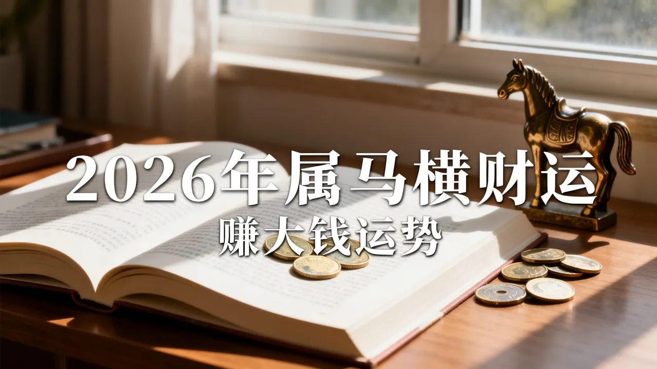 属马人2026年横财运好不好,2026年属马的运势怎么样能赚大钱吗 属马人2026年横财运好不好,2026年属马的运势怎么样能赚大钱吗
