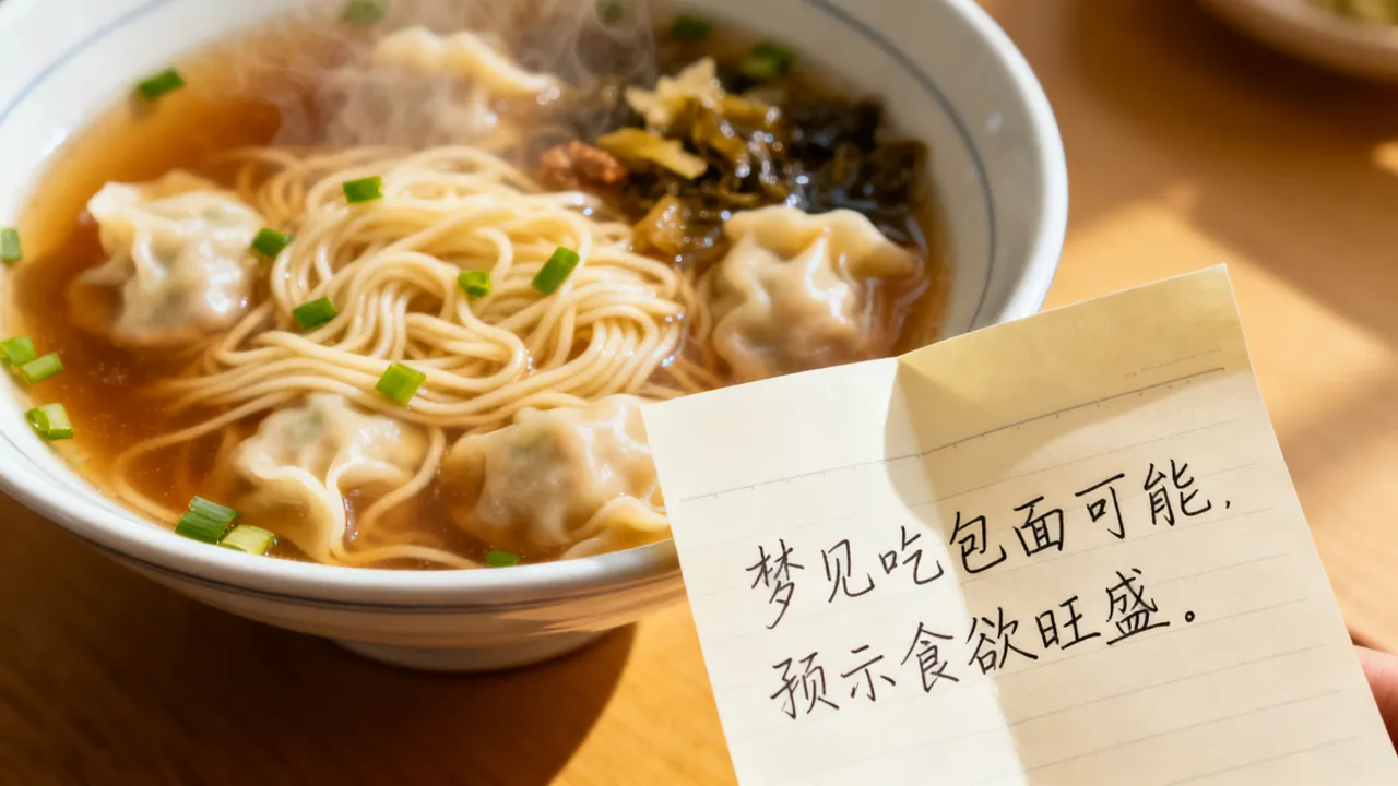 梦见吃包面意味着什么，梦见吃包面是什么预兆