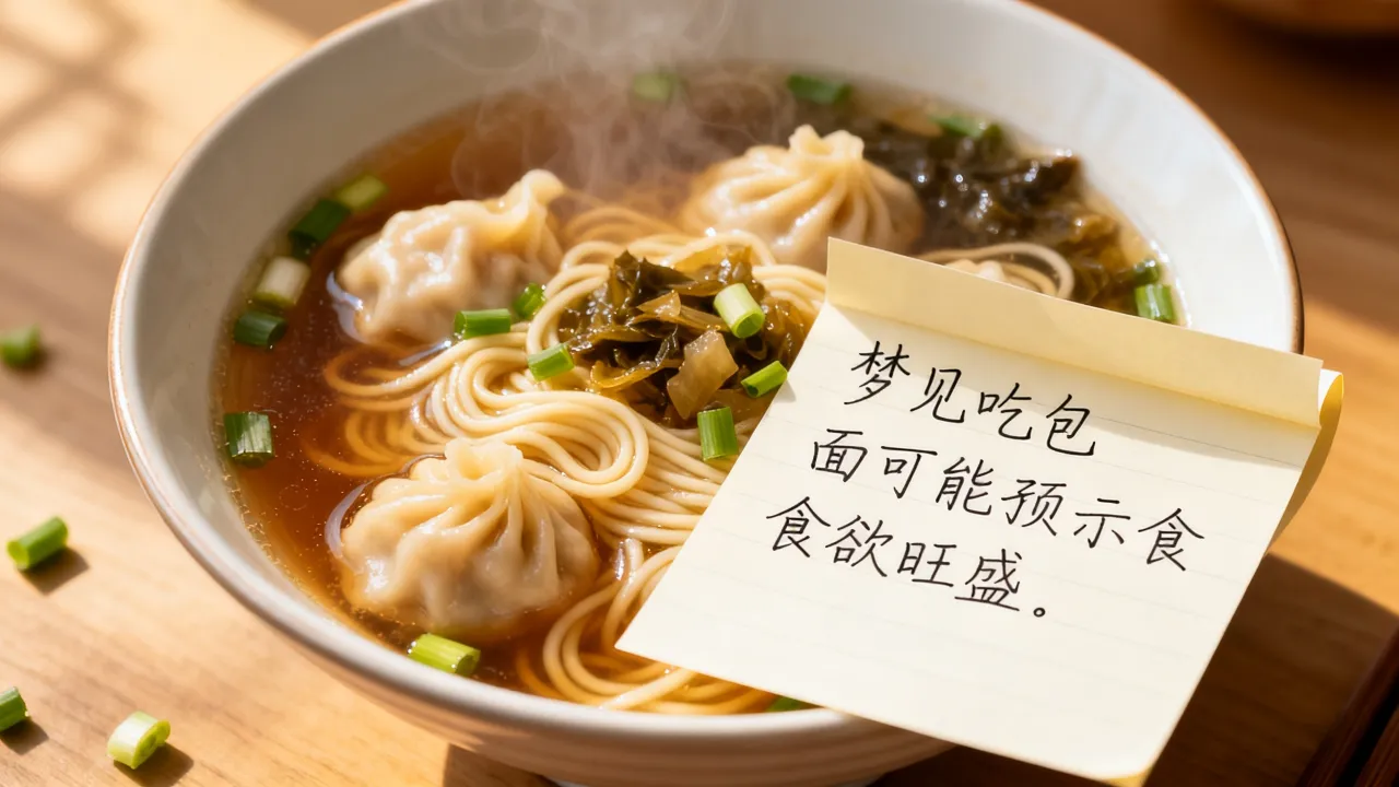 梦见吃包面意味着什么，梦见吃包面是什么预兆