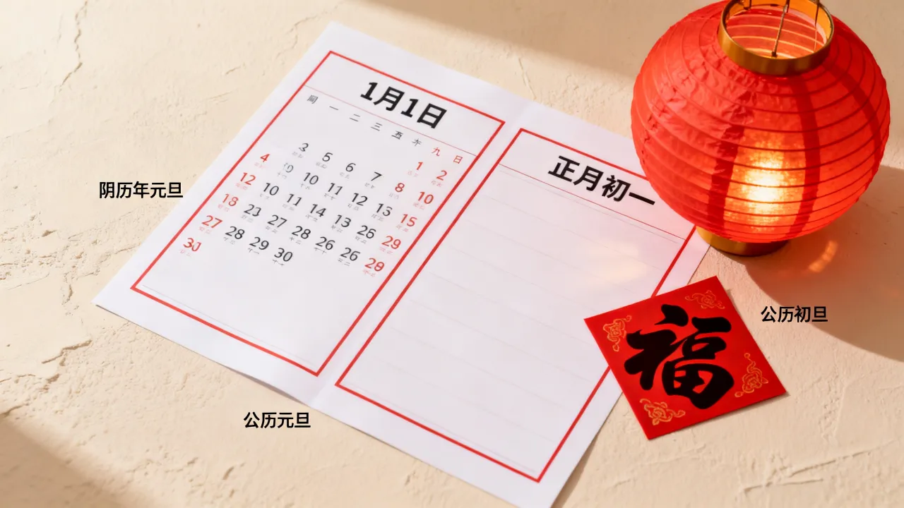 阴历年元旦怎么算,阴历新年和元旦为什么不是同一天 阴历年元旦怎么算,阴历新年和元旦为什么不是同一天
