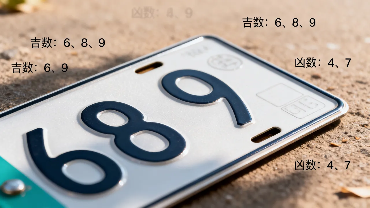 车牌号码怎么分吉凶，车牌号选什么数字最吉利？