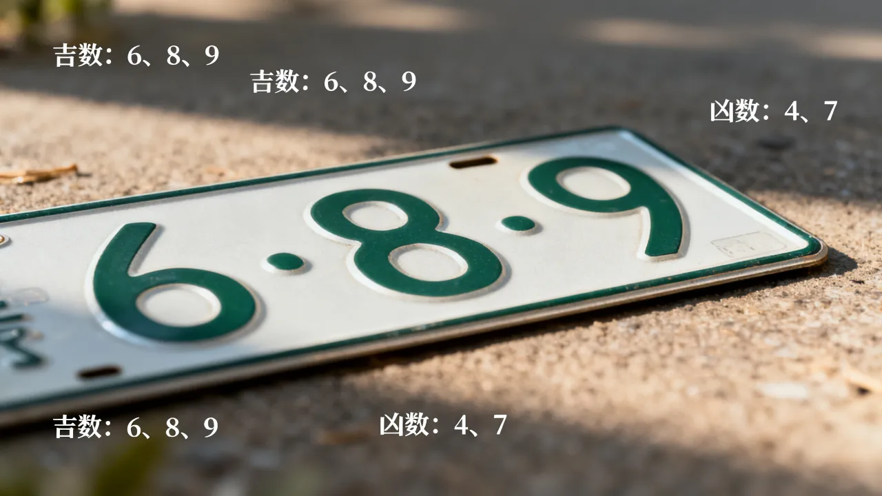 车牌号码怎么分吉凶，车牌号选什么数字最吉利？