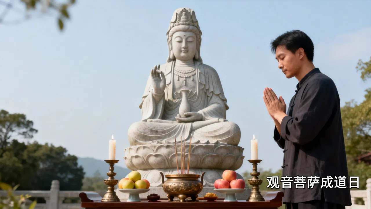 佛教阴历6月19是什么日子，观音菩萨成道日怎么拜？