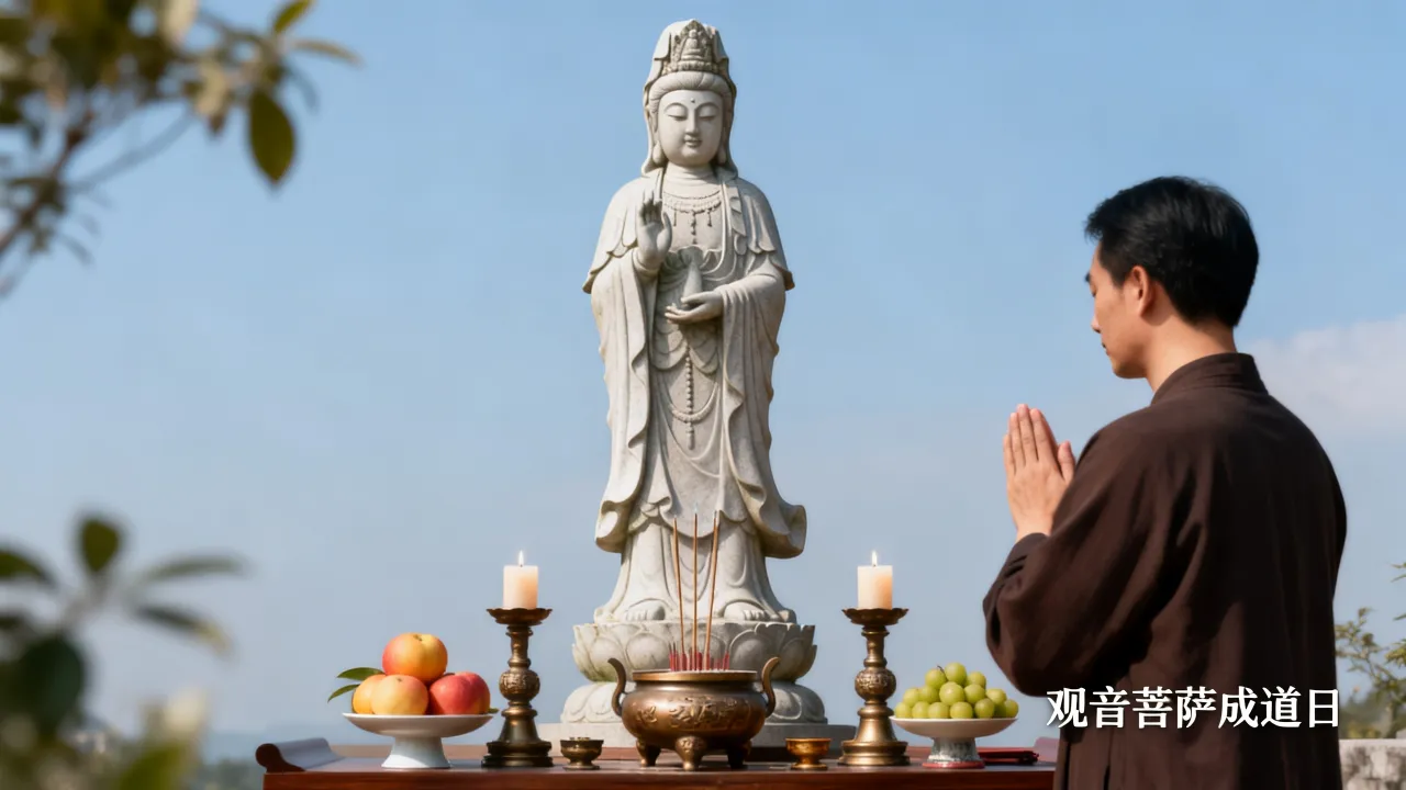 佛教阴历6月19是什么日子，观音菩萨成道日怎么拜？