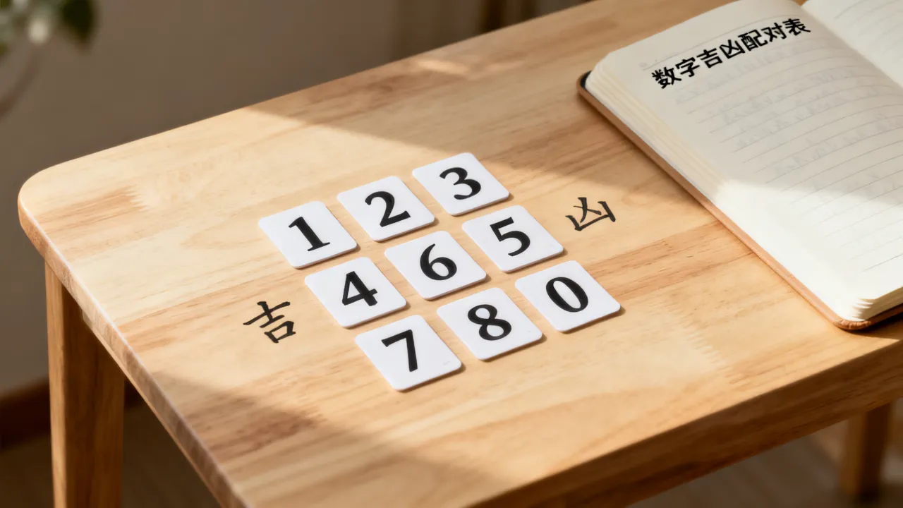 数字吉凶怎么配对的呢，数字吉凶配对怎么看才准