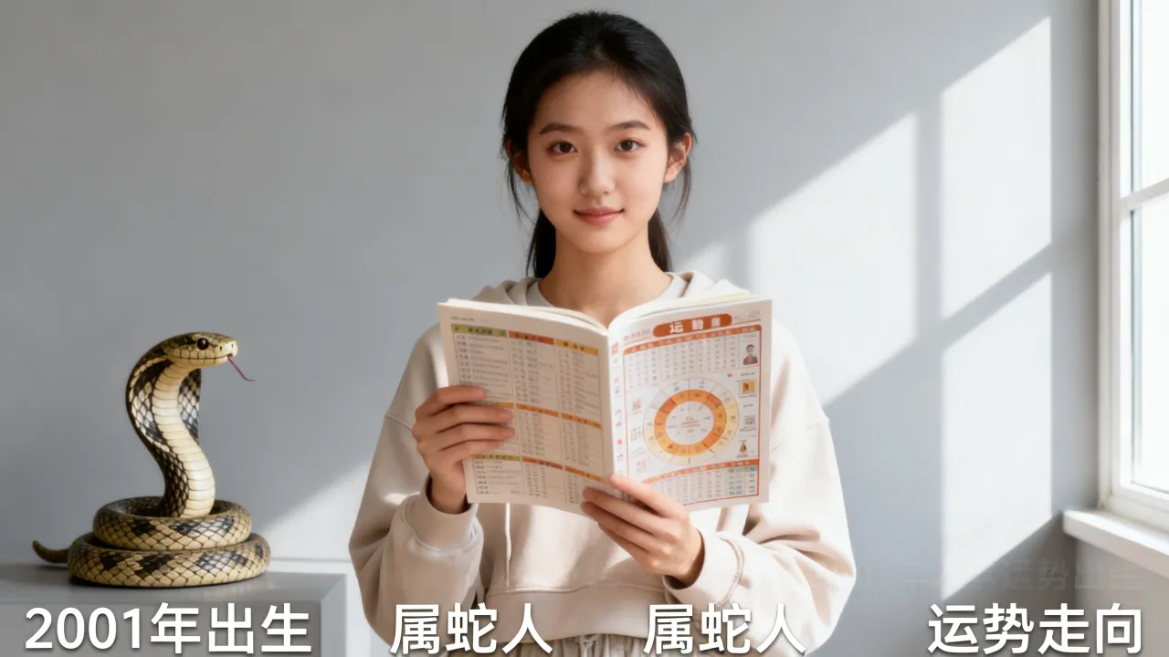 2001年出生的命运怎么样？属蛇人一生的运势走向