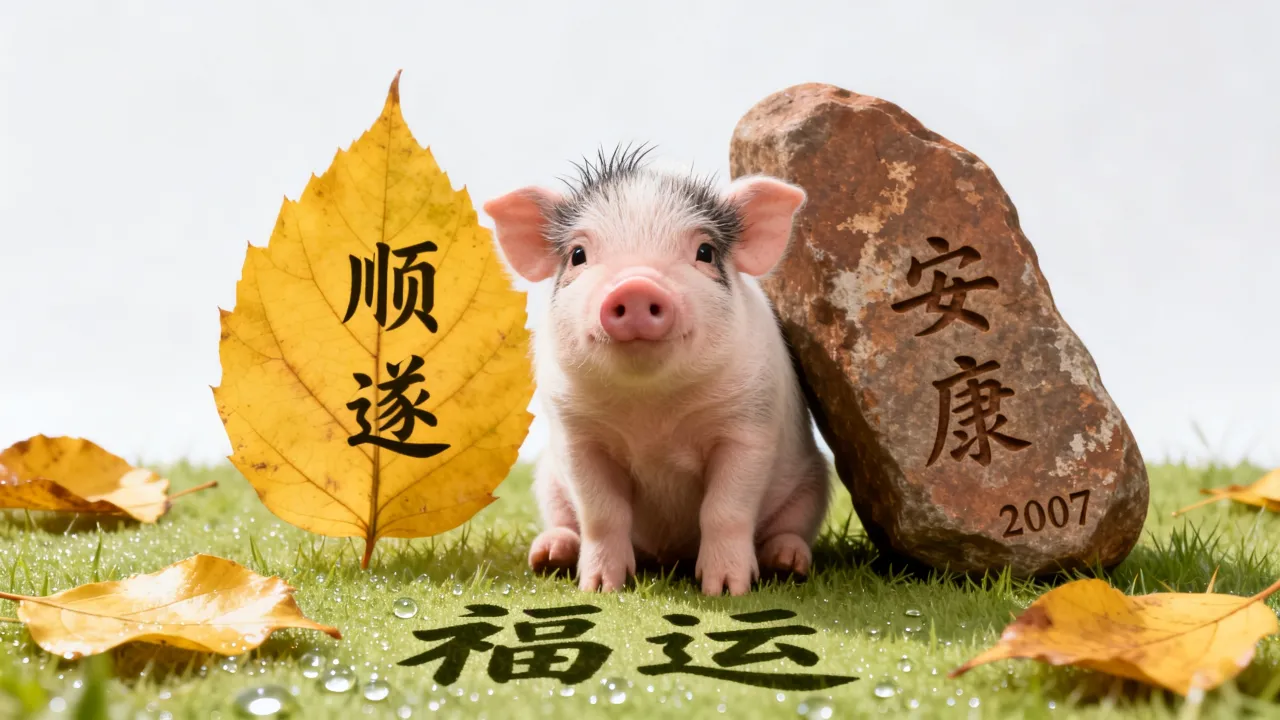 2007年属猪人的命运怎么样?一生运势好不好 2007年属猪人的命运怎么样?一生运势好不好